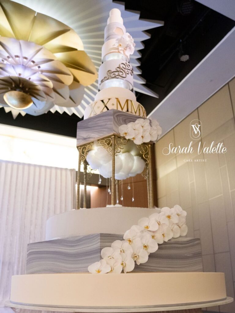 Perth tallest wedding cake