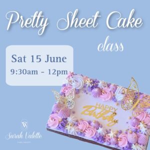 Pretty sheet cake - Sarah Valette
